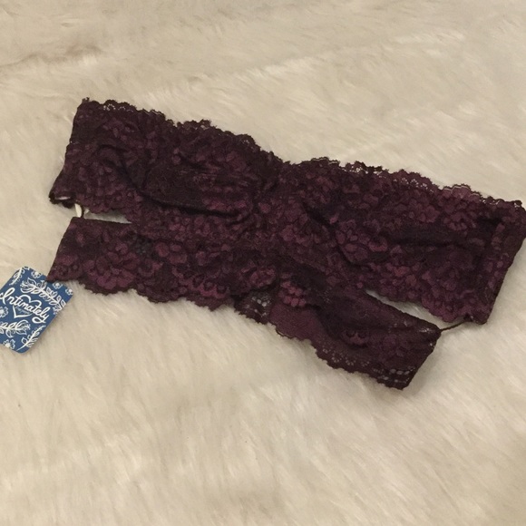 NWT Free People Deep In the Dark Bandeau Bra - Picture 3 of 4