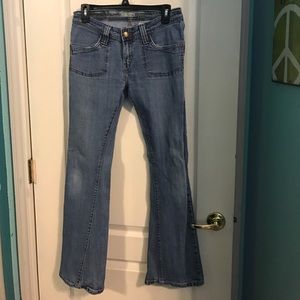 Levi 542 flare jeans