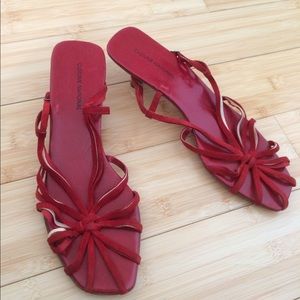 Red Sandals by Costume National