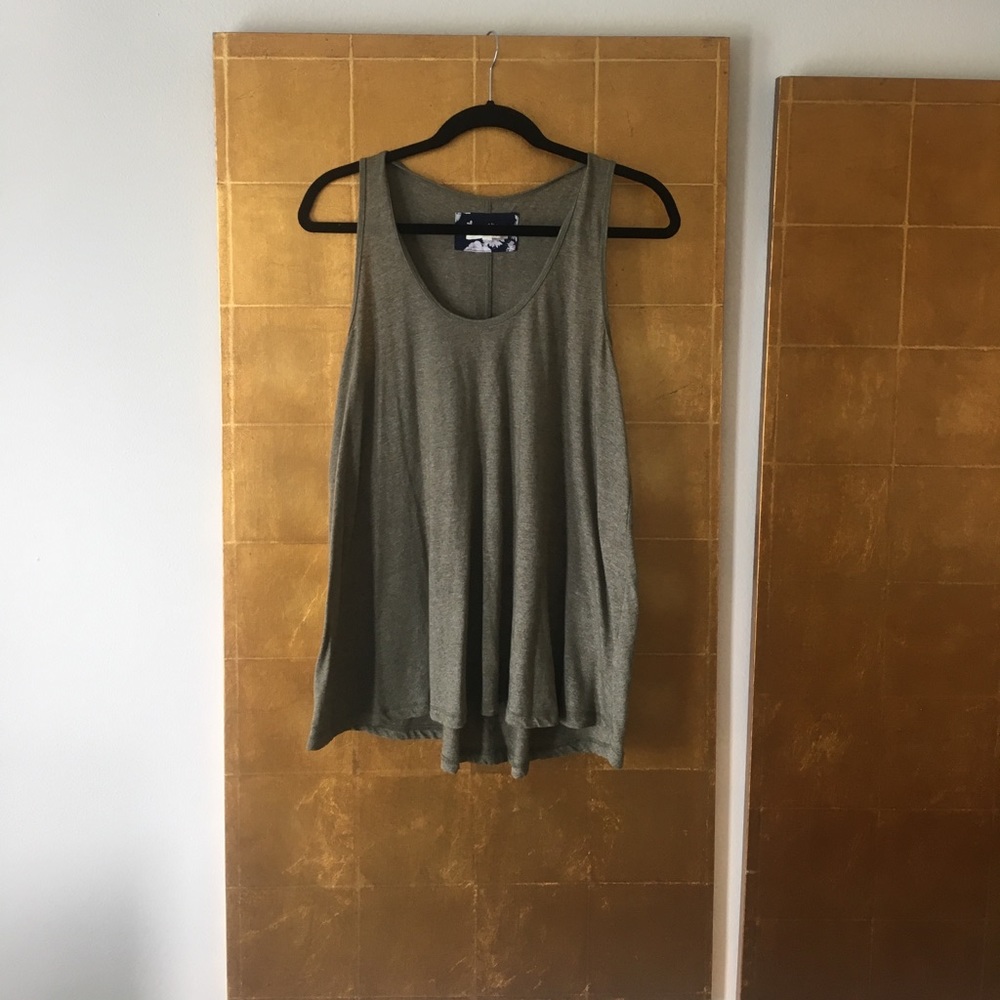 Hunter green tank top