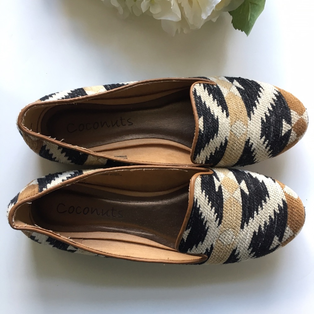 Coconuts // Lucy Southwestern Slip On Loafers - Picture 2 of 6