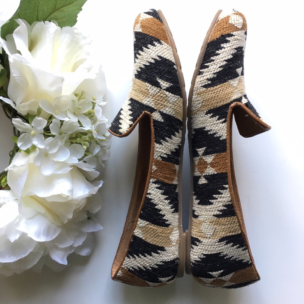Coconuts // Lucy Southwestern Slip On Loafers - Picture 3 of 6