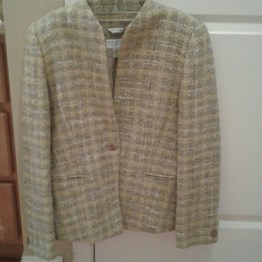 Plaid Blazer