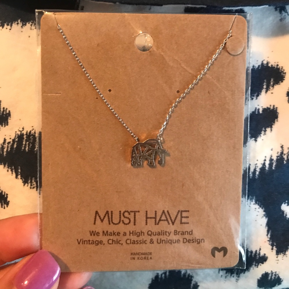 Elephant necklace