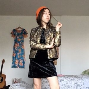 Asos | Gold Bomber-Like Jacket