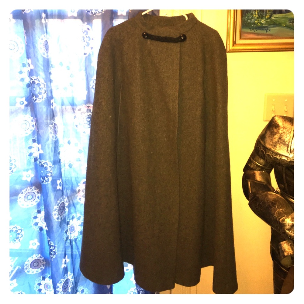 Full Length Vintage Tweed Cape