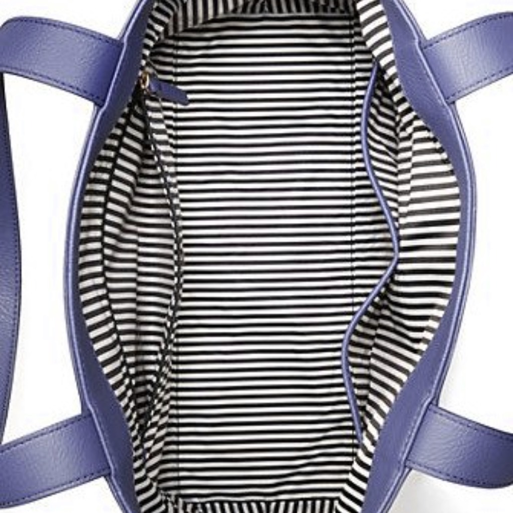 Kate Spade Lita Street Scallop Andrea Tote Blue - Picture 7 of 7
