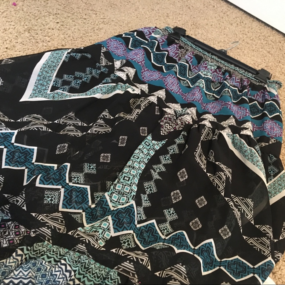 Express Aztec Maxi Skirt - Picture 2 of 2