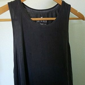 Soft and sexy gray American early tank