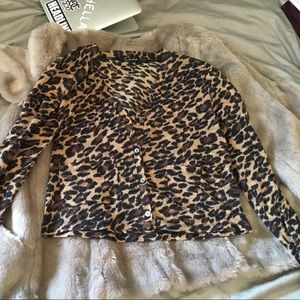 Cheetah cardigan
