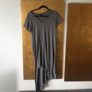 left of center asymmetrical top