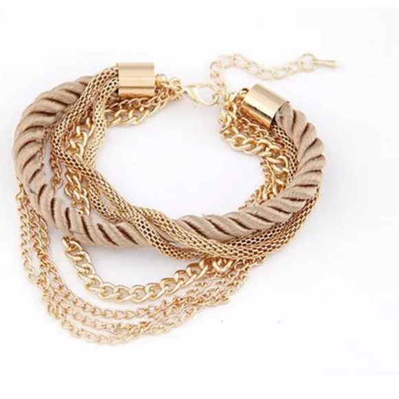 Jewelry - Gold style bracelet bangle NEW