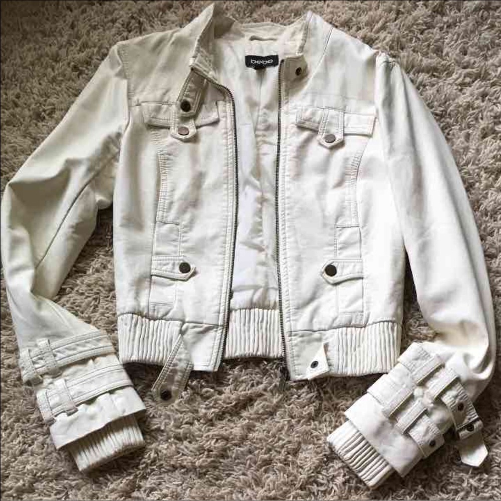 S BEBE leather jacket