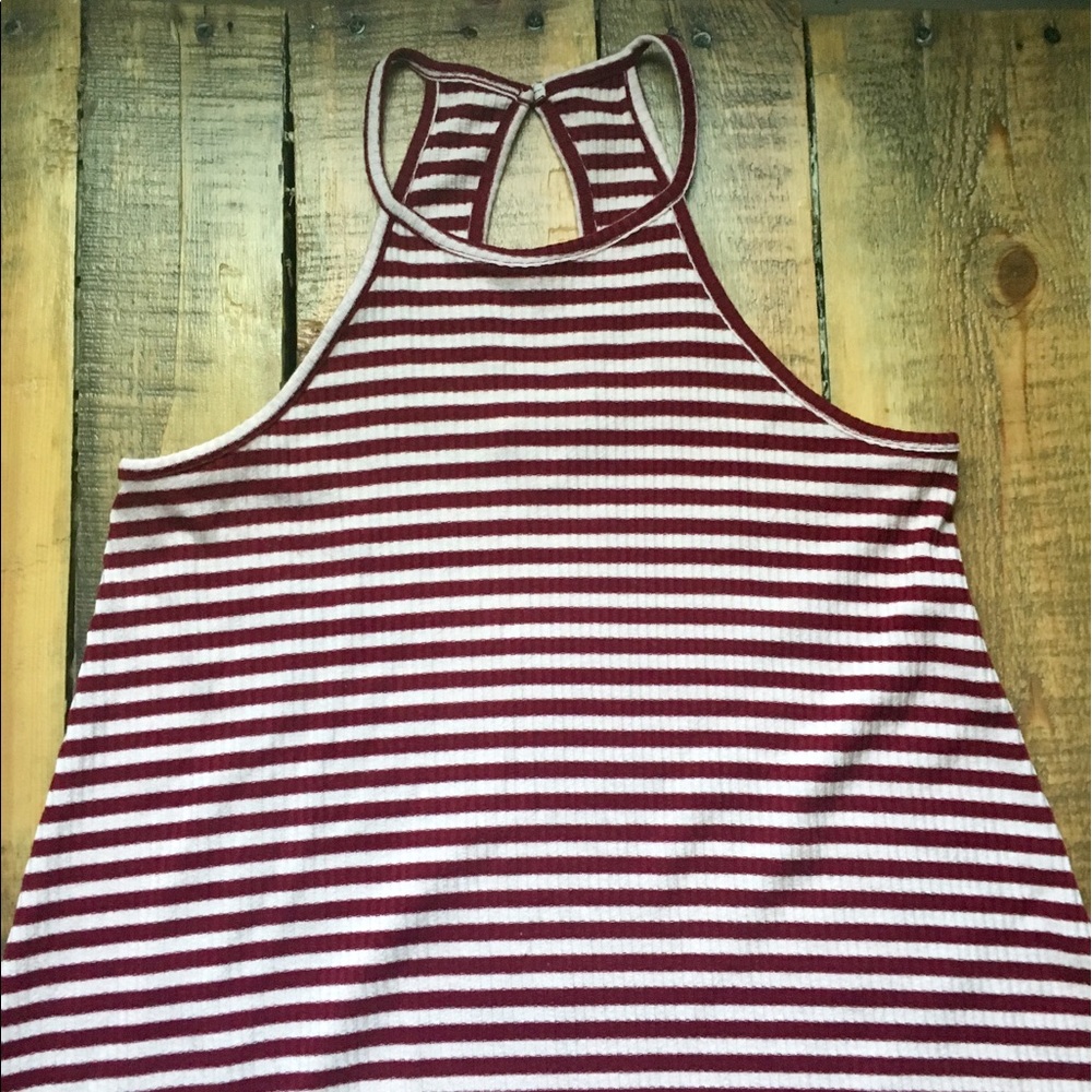 Strip Tank Dress - Picture 2 of 3