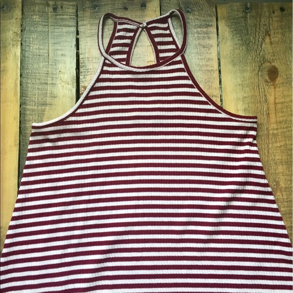 Strip Tank Dress - Picture 2 of 3