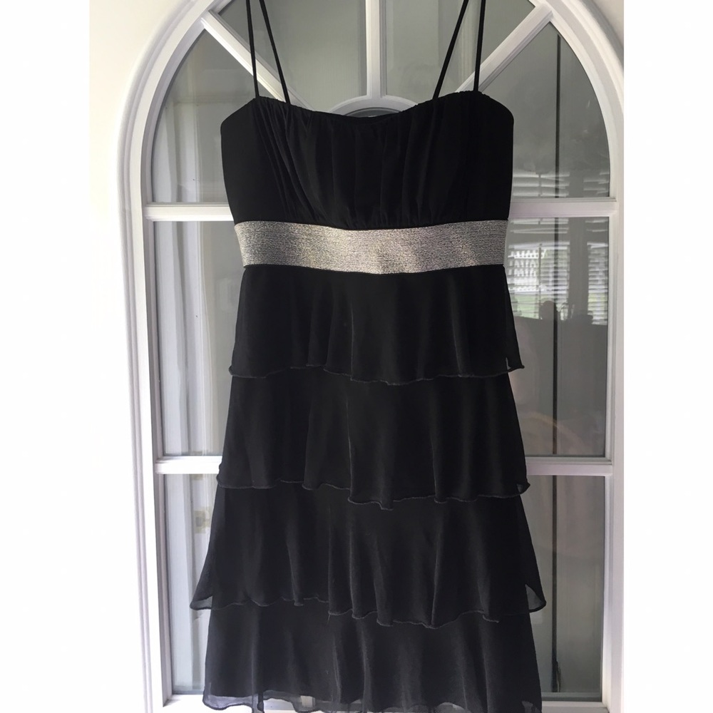 Dressy black dress / prom/ homecoming