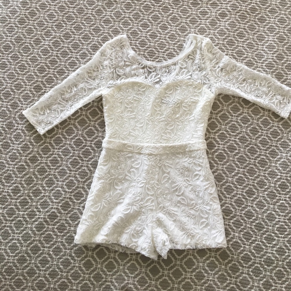 White romper