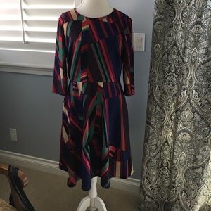 Fit and flare Donna Morgan dress