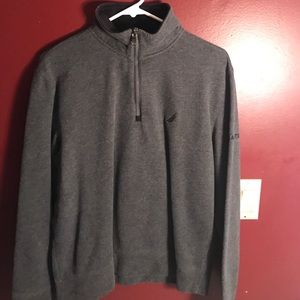 Nautical Grey Quarter Zip