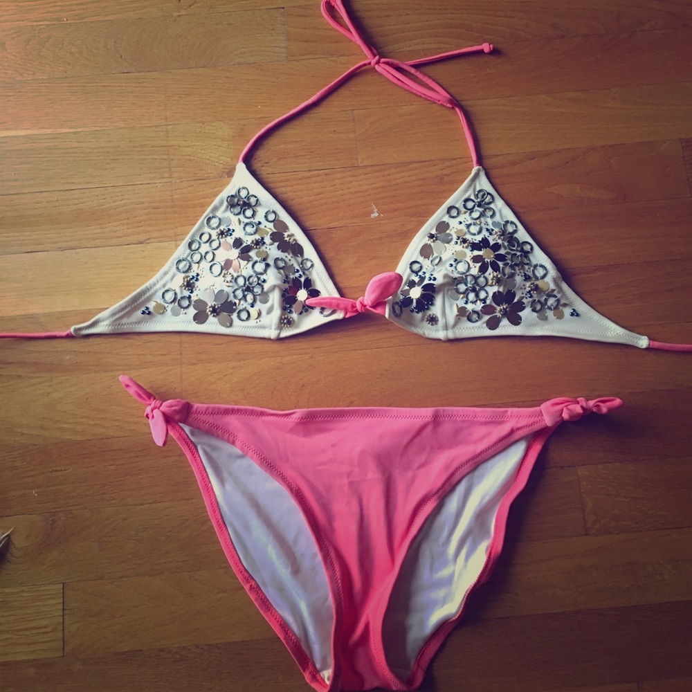 Victoria's Secret Embellished Bathing Suit Gem
