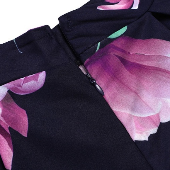 ⭐️2X HP 🅝🅔🅦 floral 2 piece open back skort set - Picture 4 of 7