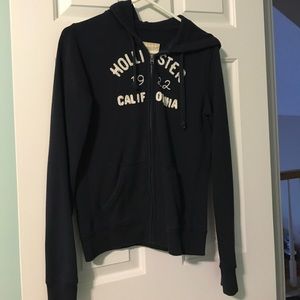 Dark navy Hollister jacket