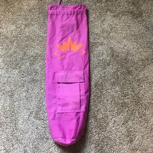 Lotus yoga mat bag NWOT