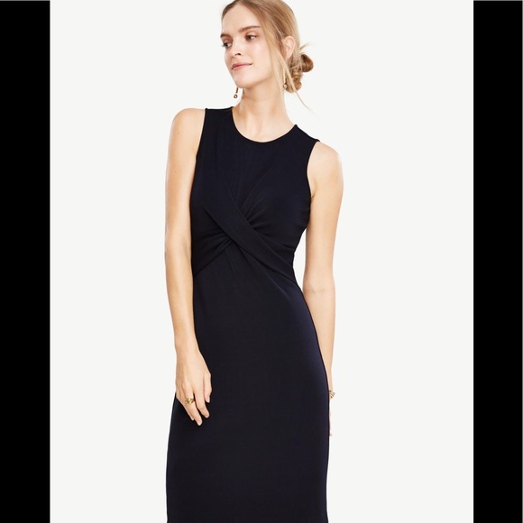 Ann Taylor twist sheath dress. - Picture 2 of 6