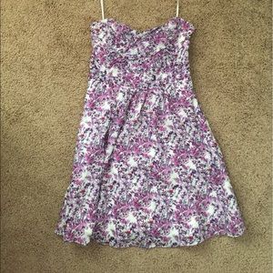 Express strapless dress