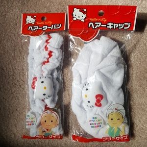 Authentic Sanrio Hello Kitty shower headband