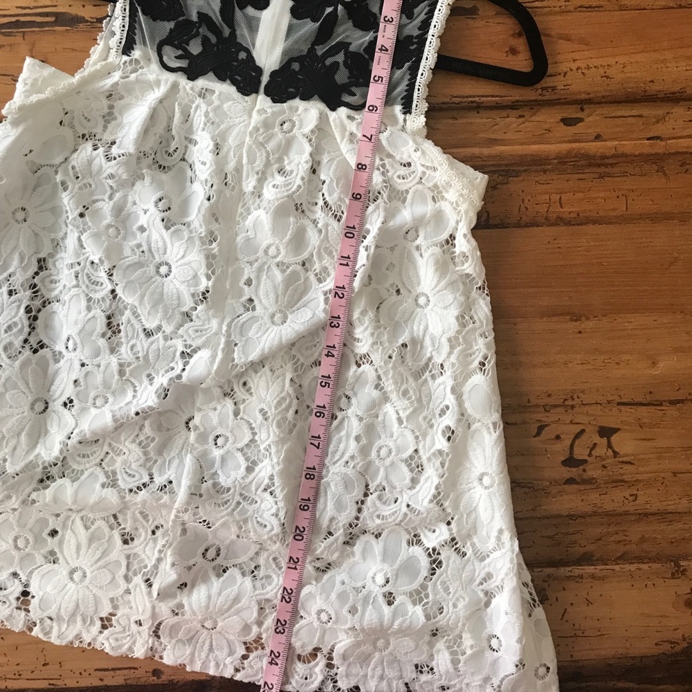 Johnny Was Lace Embroidered Flowy Top - Picture 5 of 6