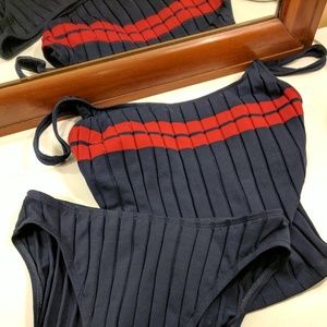Vintage Nautica Hi Rise Tankini