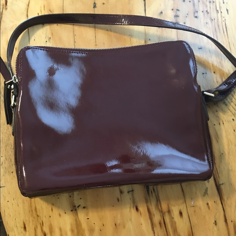 Banana Republic Patent Leather Crossbody Purse