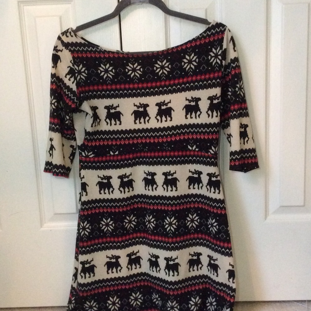 MOOSE CHRISTMAS DRESS