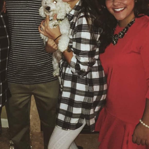 CUTE FLANNEL DRESS‼️ - Picture 3 of 3