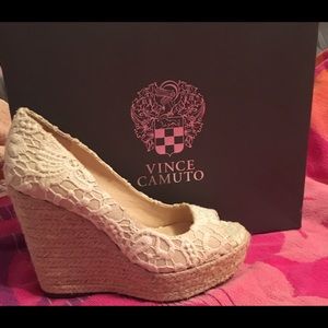 Vince Camuto Wedges! Cute for summer!! NIB