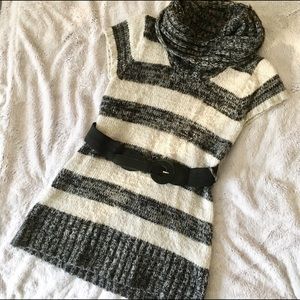 Cowl Neck Tunic Sweater Girls 14-16