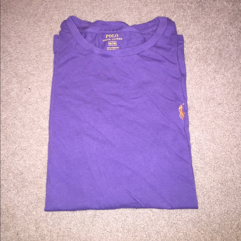 Purple polo tshirt size M