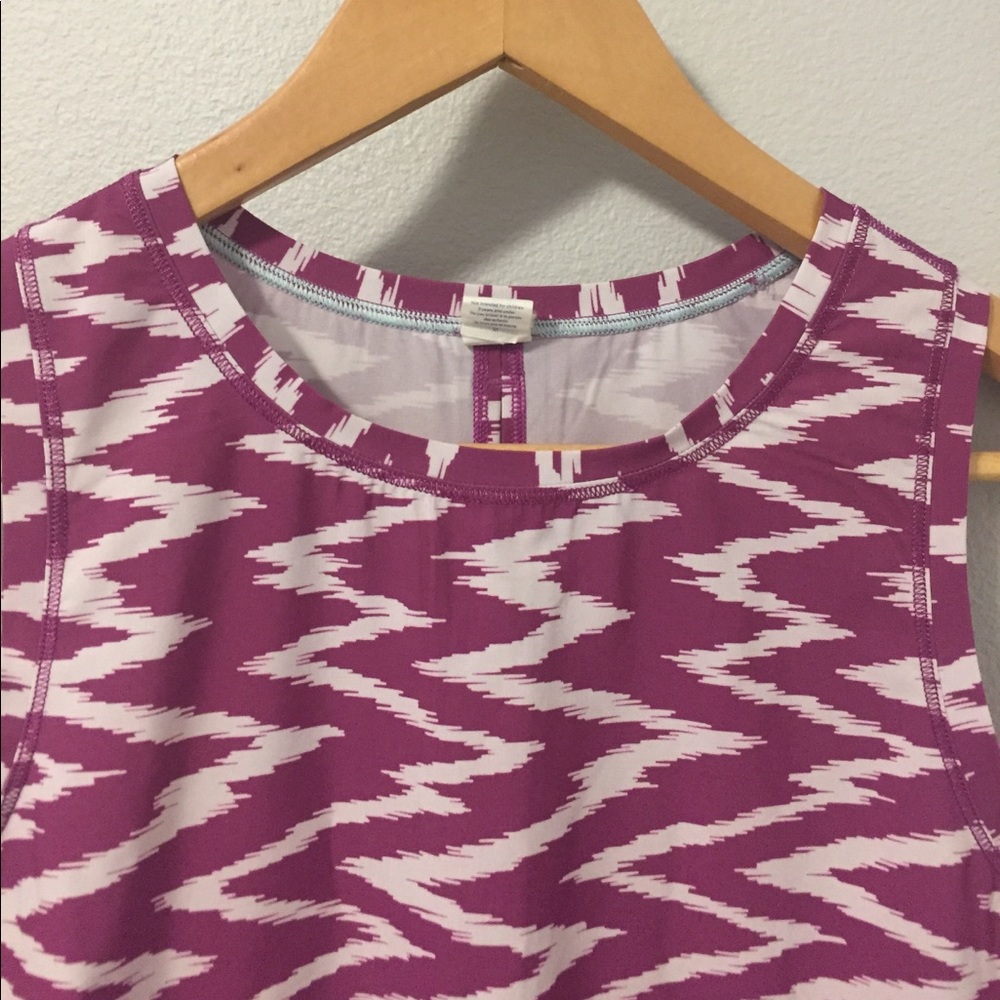 Ivivva Athletic Tank Chevron Print - Picture 3 of 7