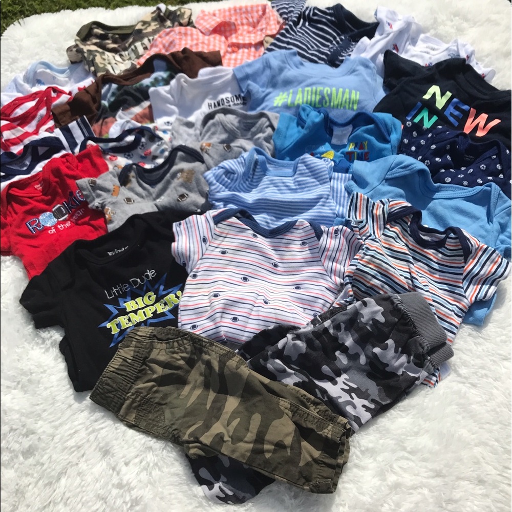 Baby boy bundle 24 pieces