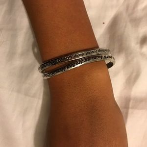 Silver bracelets