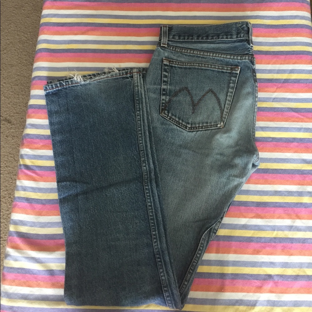 Well loved meltin pot jeans