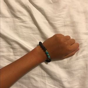 Volcanic rock bracelet