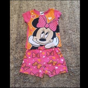 Minnie Mouse PJ set 🐭