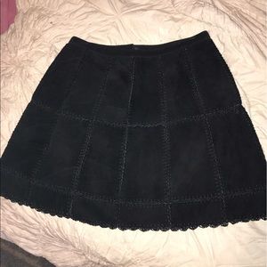 Vegan Leather Skirt