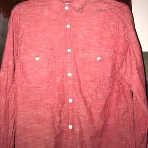 Button shirt practically brand new .
