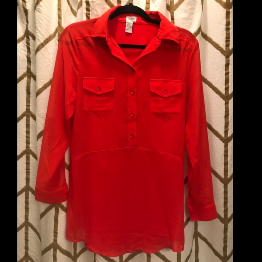 Charming Charlie Tunic Blouse