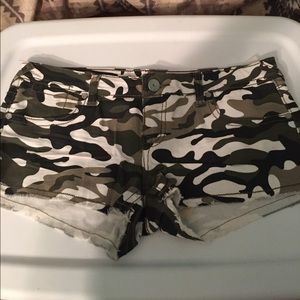 Almost Famous Camo Shorts