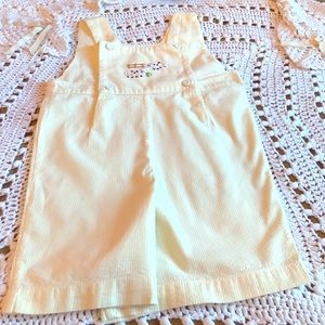 Strasburg sz 4 boys yellow white stripe one pc