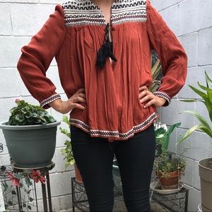 Long Sleeved Blouse
